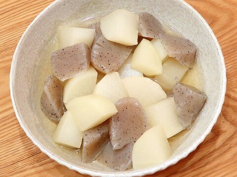 大根とこんにゃくの白だし煮☆限定おでん